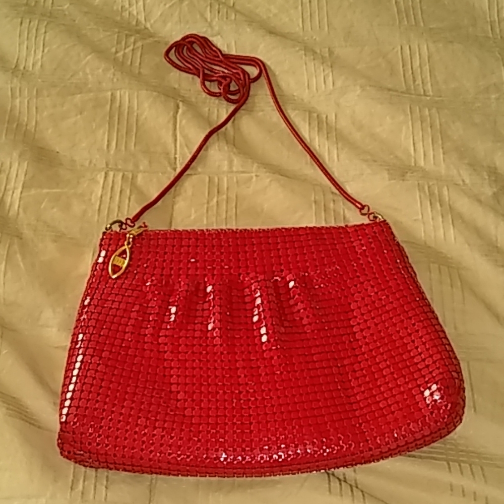 Fancy red clutch